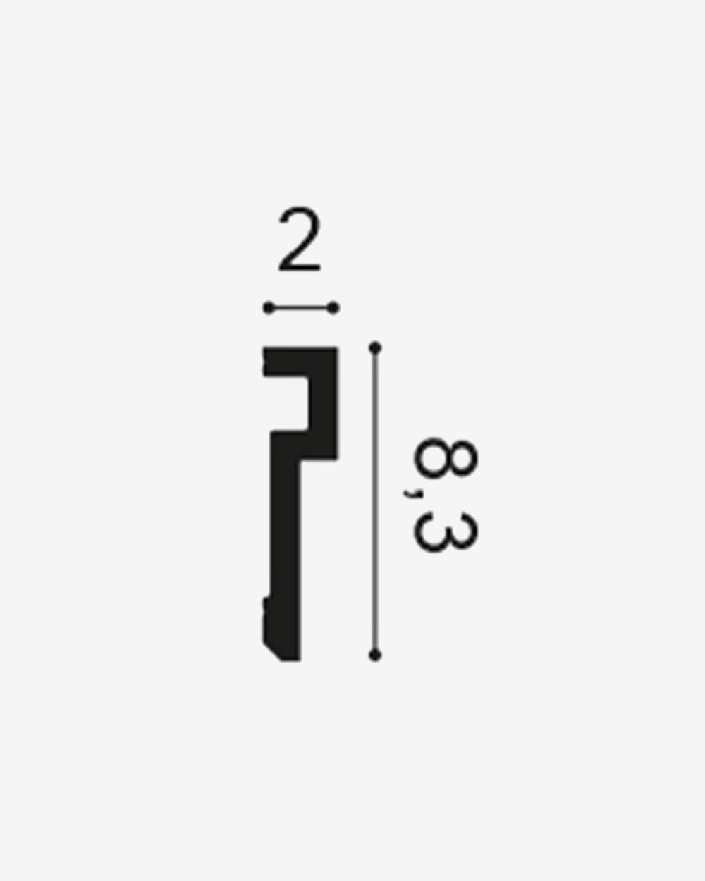 PX198 Duropolymer Vægliste