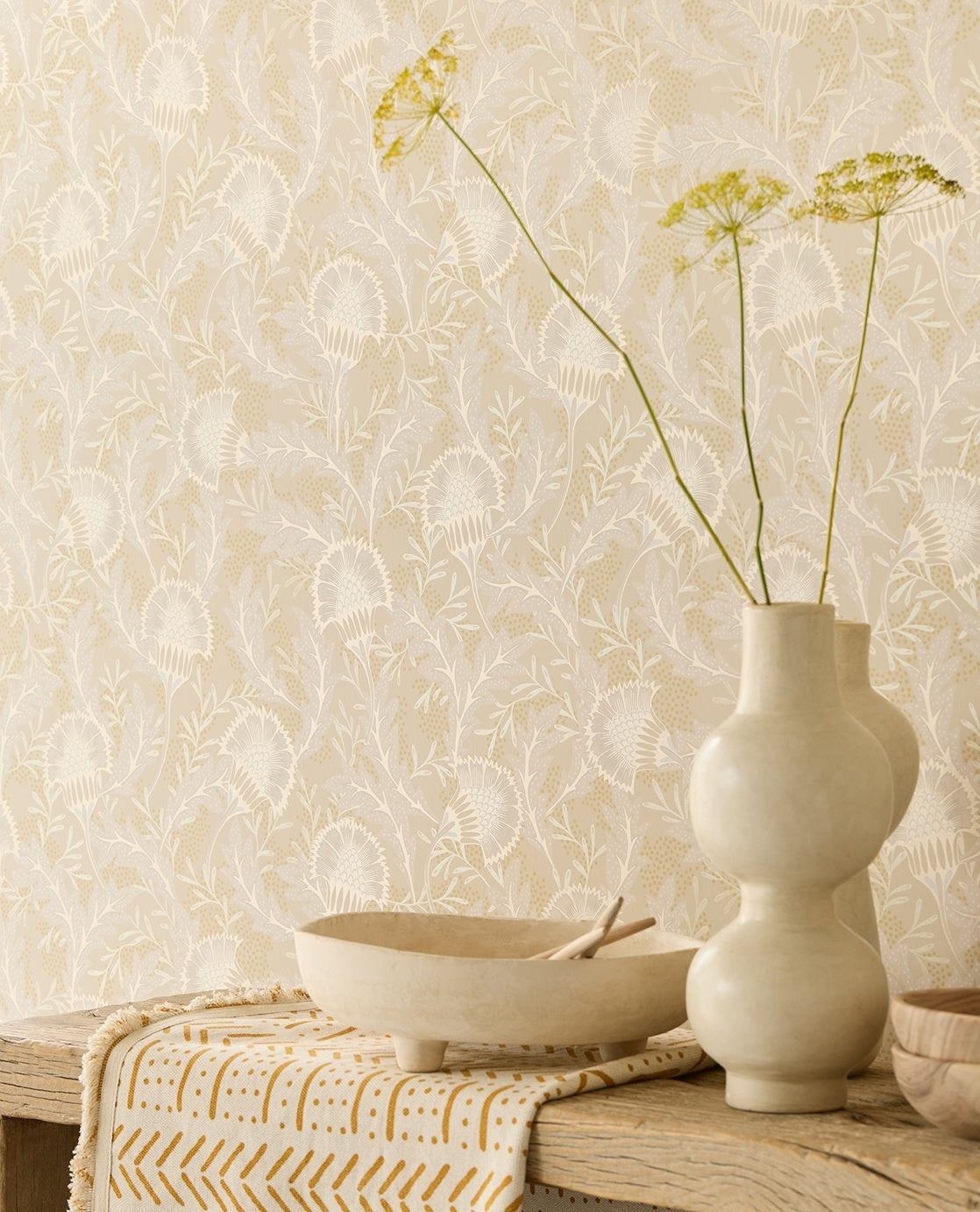 Joyous Floral - Cream