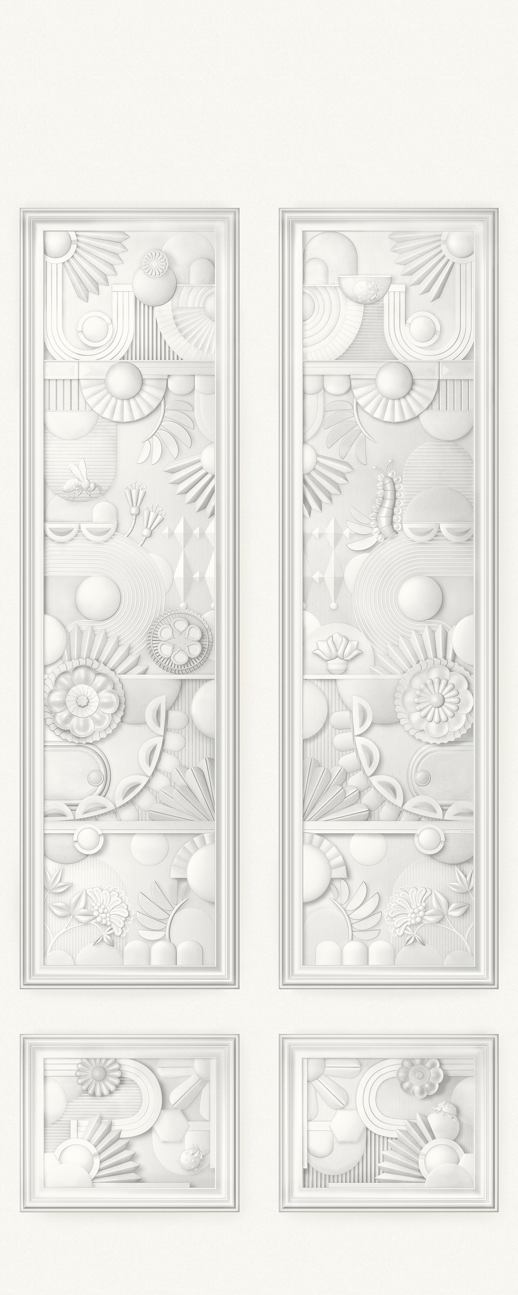 Greenhouse Gathering Window - Architectural White