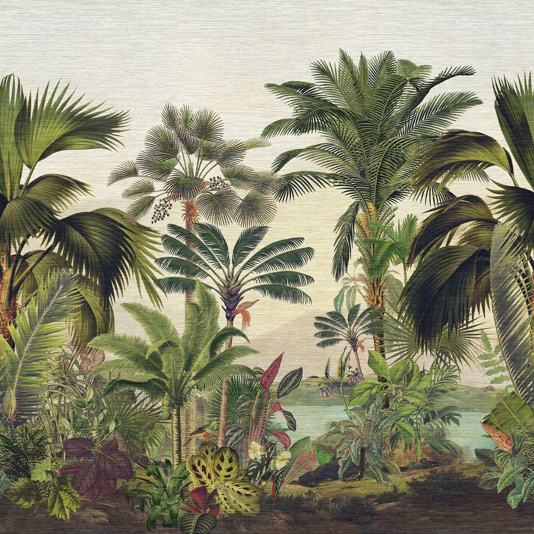 Rêverie Tropicale - Jungle Green