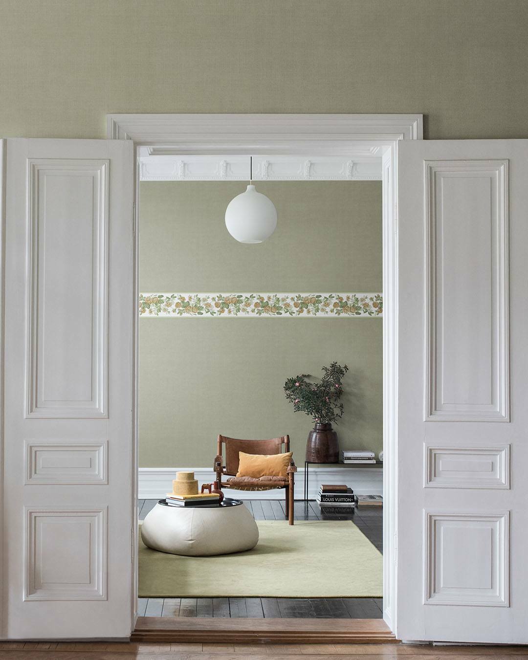 Rosdalen bård - Peach