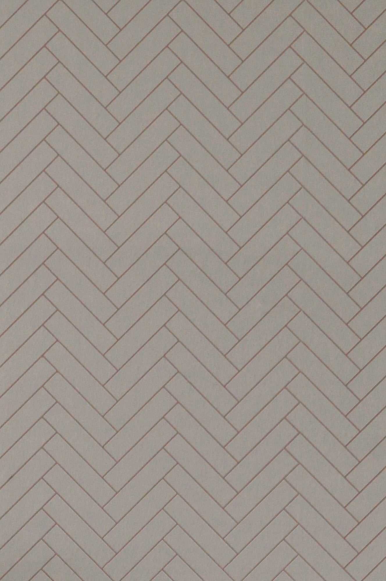 Herringbone - Greige Blue
