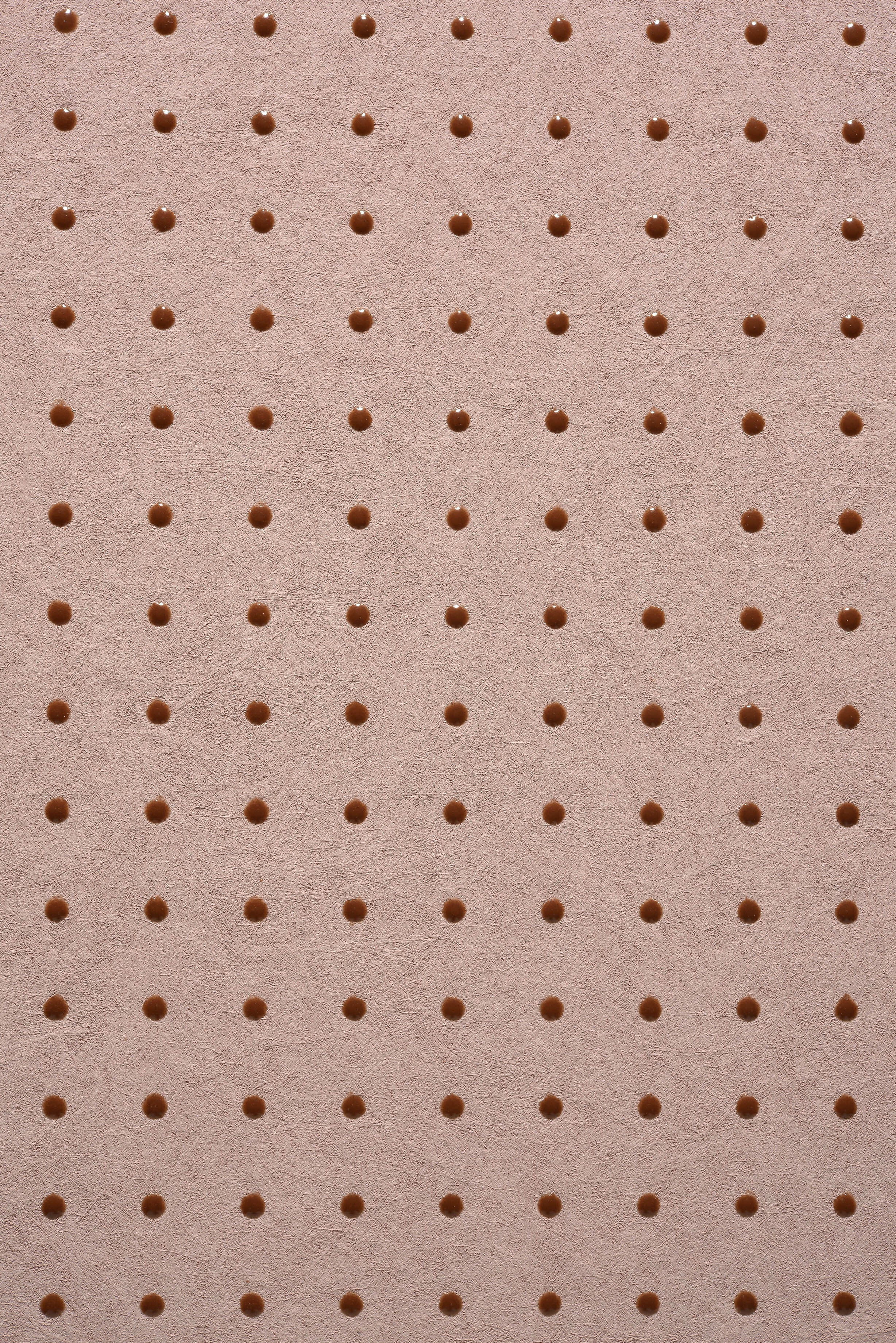 Dots - Light Red and Brown