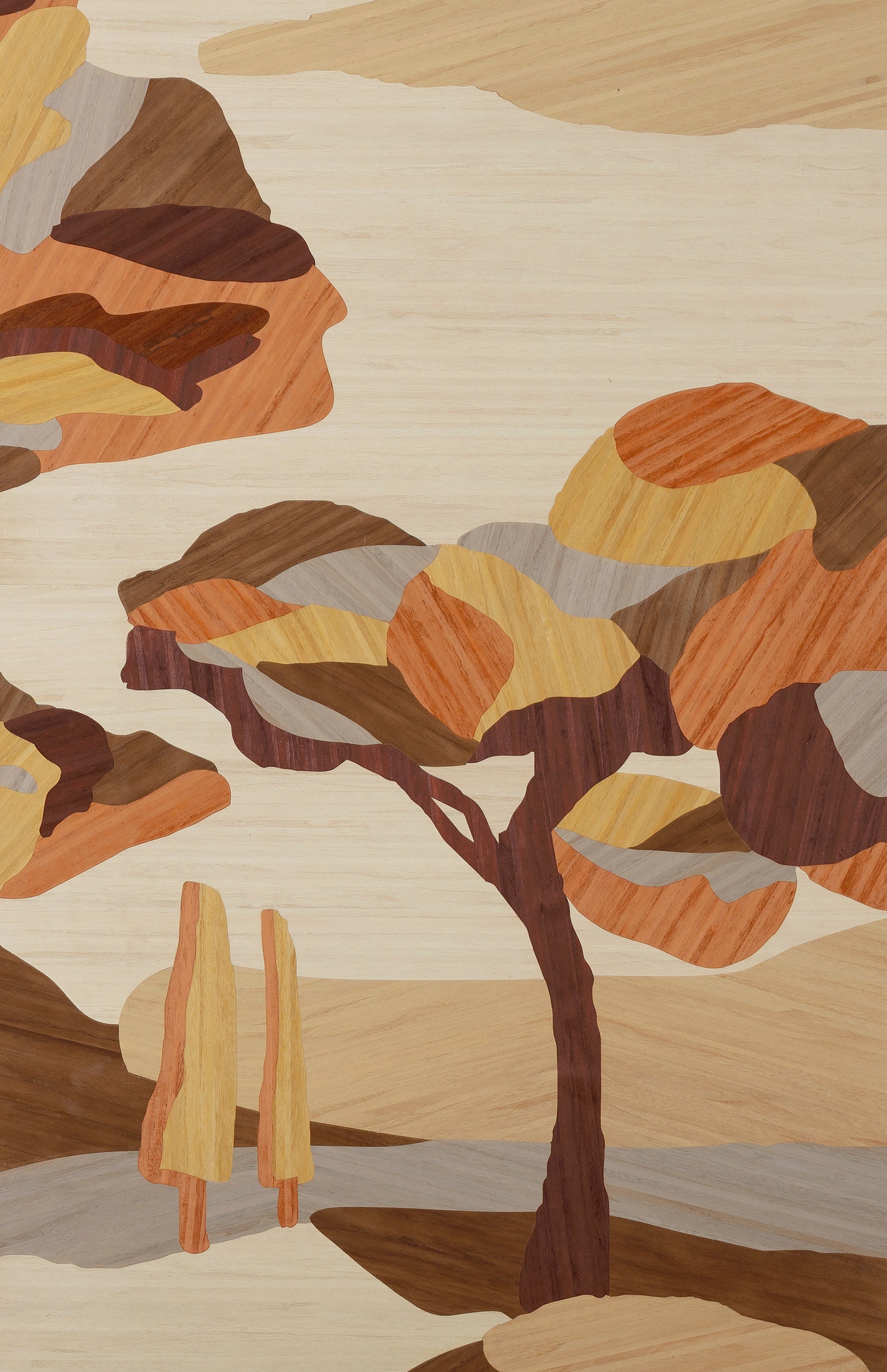 Under The Sycamore Tree - Mahogany Wood