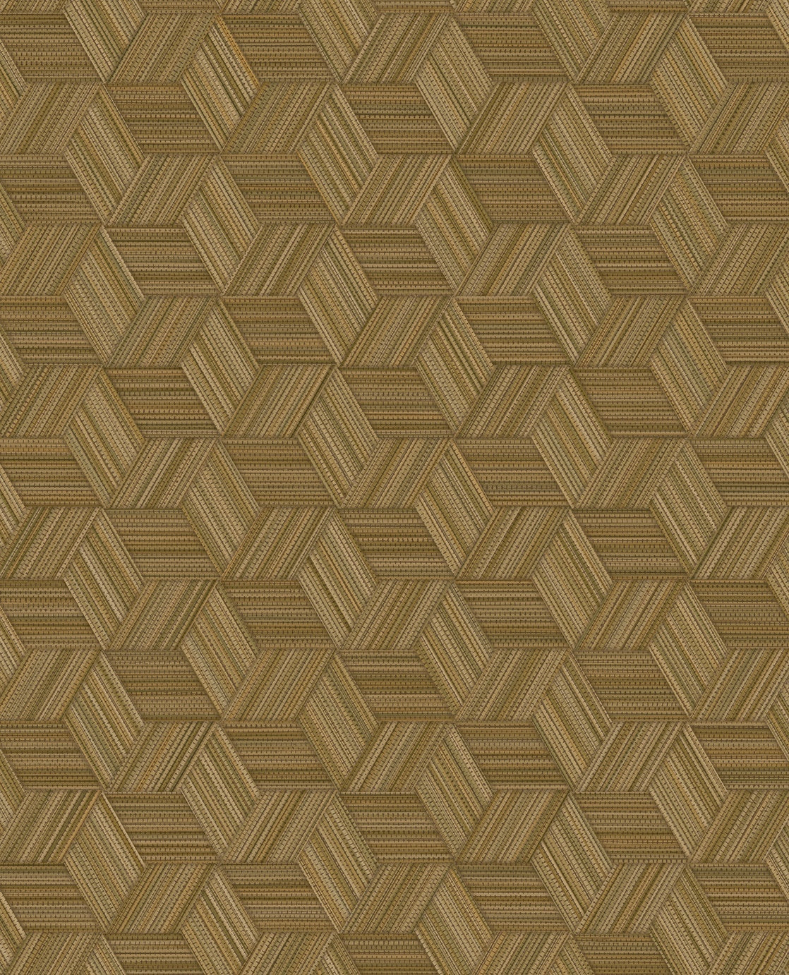 Woven Cube - Ocher