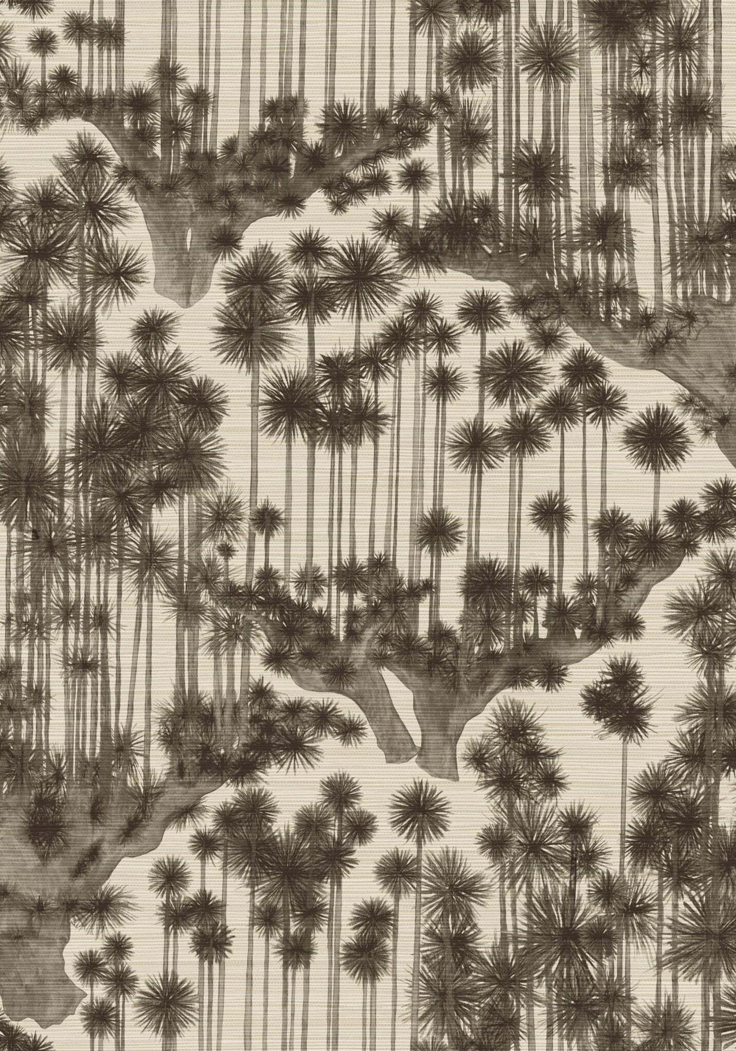 Japanese Woods Grasscloth - Mocha