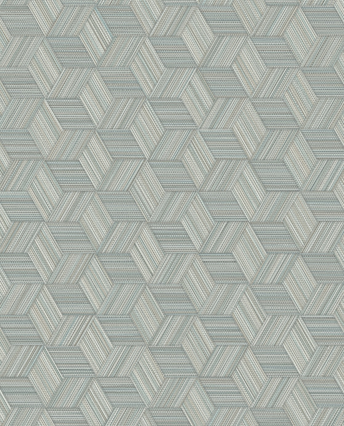 Woven Cube - Dusty Blue