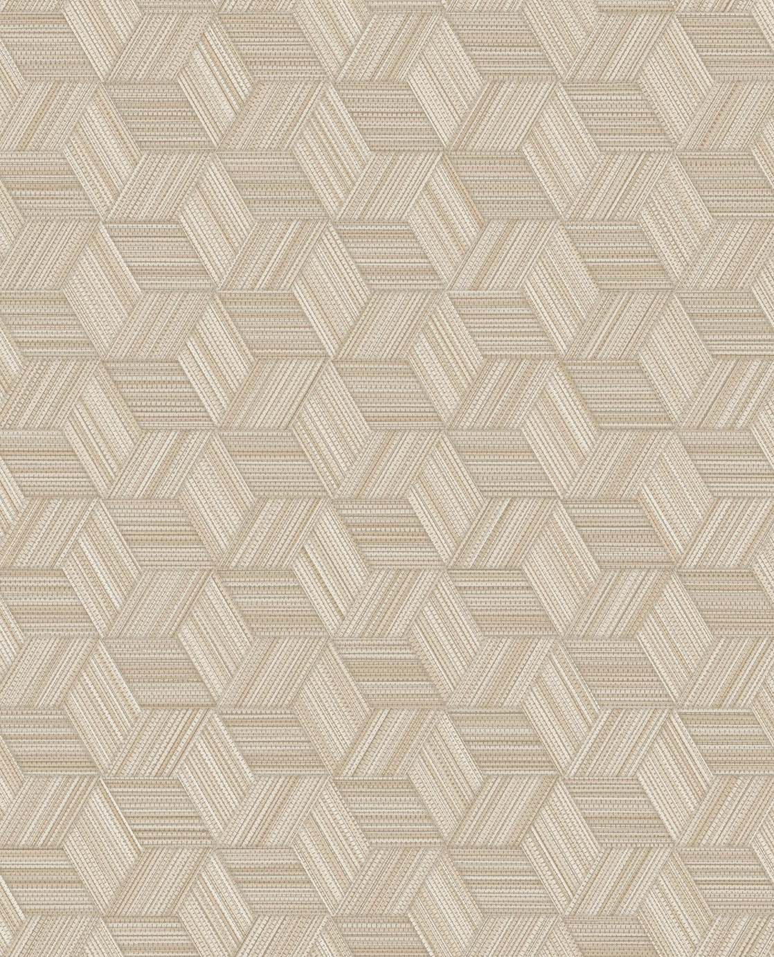 Woven Cube - Beige