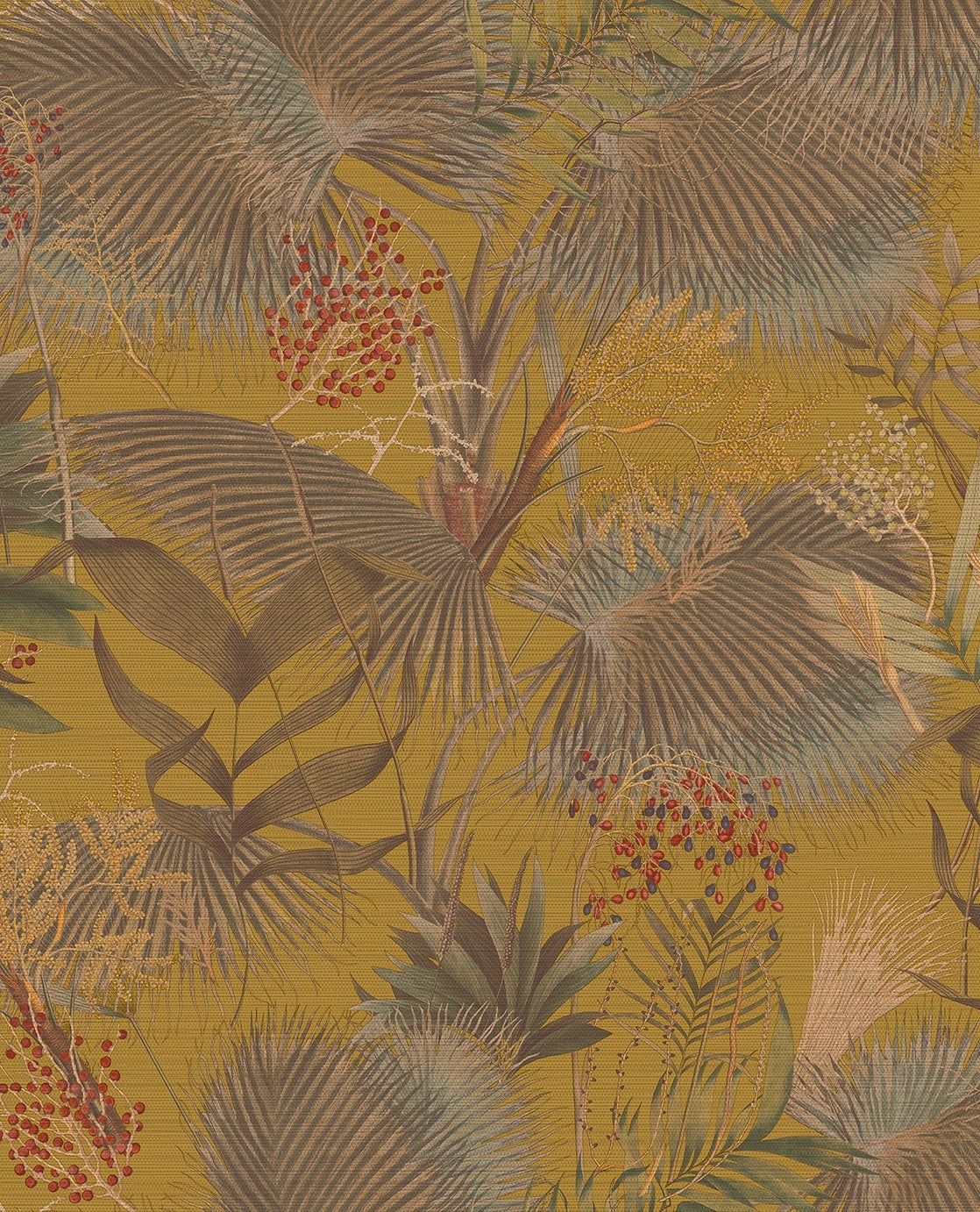 Tropic Flora - Mustard