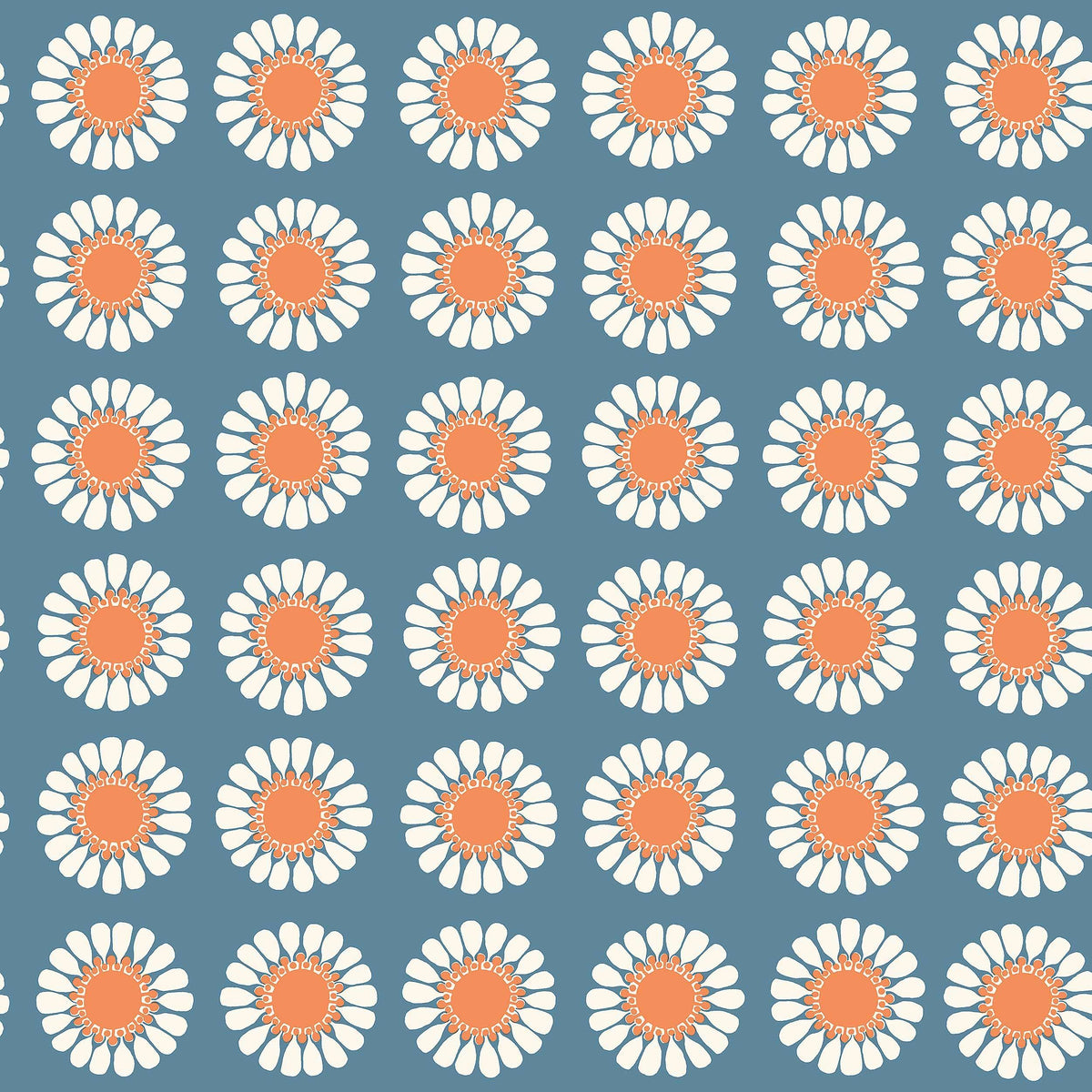 Turi Gramstad Oliver - Daisy - Blue & Orange