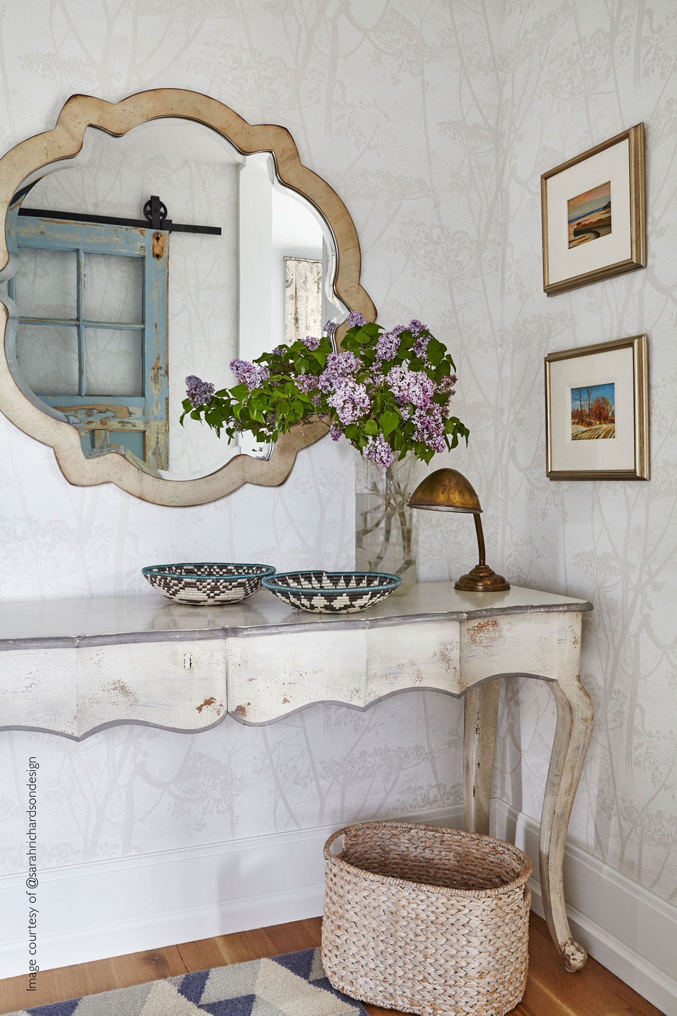 Cow Parsley - Stone & White