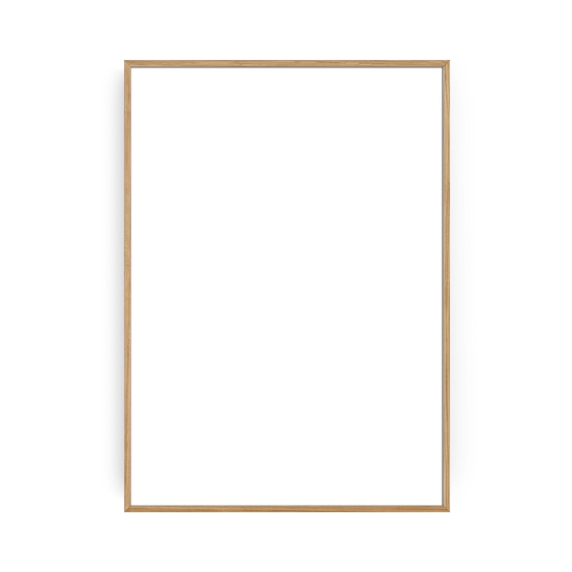 50 x 70 - Massiv Eg - Træramme