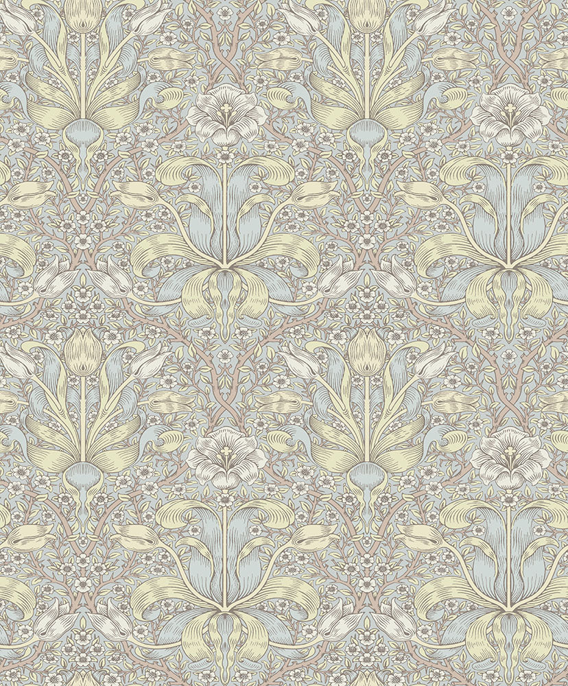 Spring Thicket - Light Blue