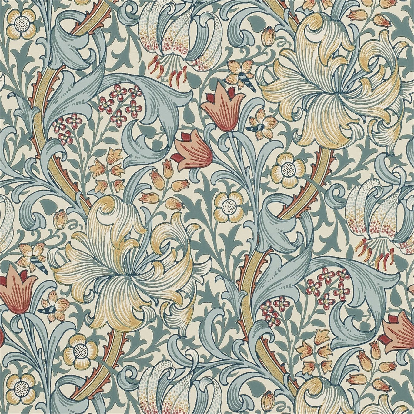 Golden Lily - Slate/Manilla
