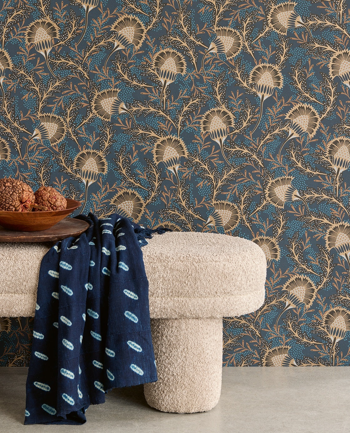 Joyous Floral - Blue