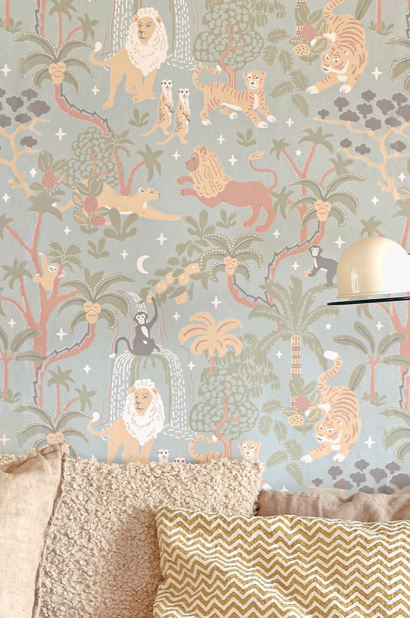 Jungle Glow - Tropical Blue