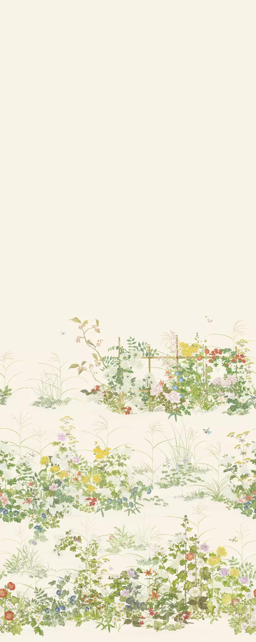 Scenic Flora - Natural White