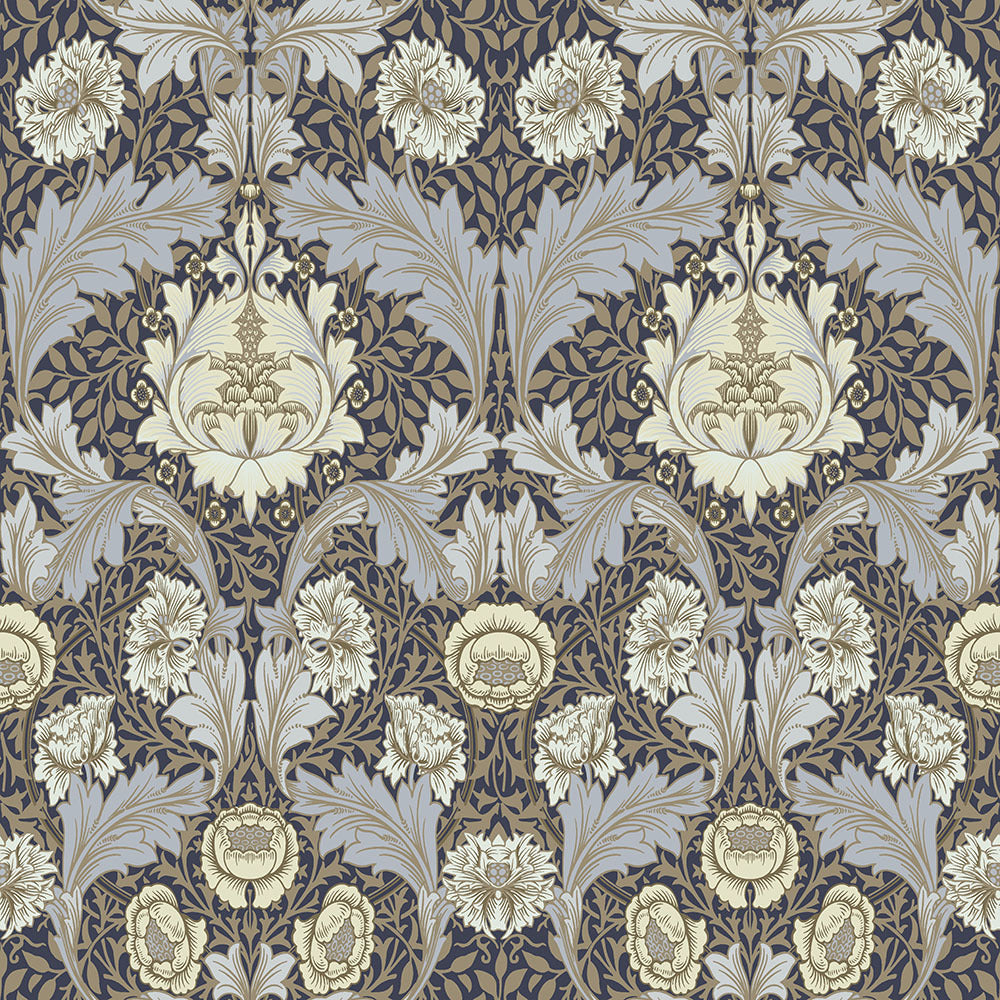 Myrtle - Blue & White