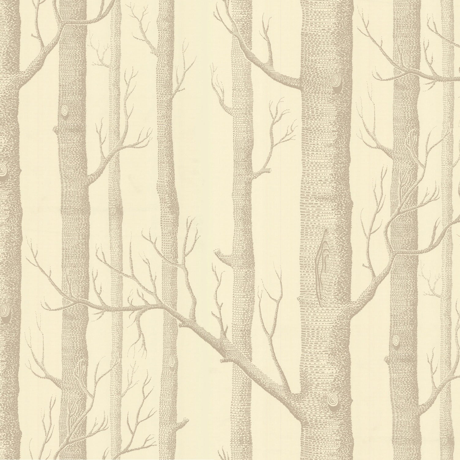 Woods - Linen on Cream