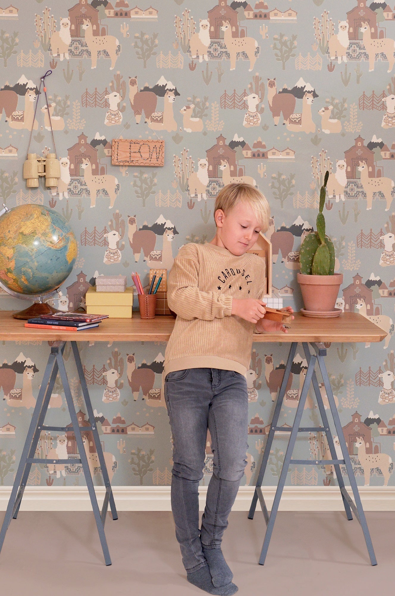 Lama Village - Afternoon Blue