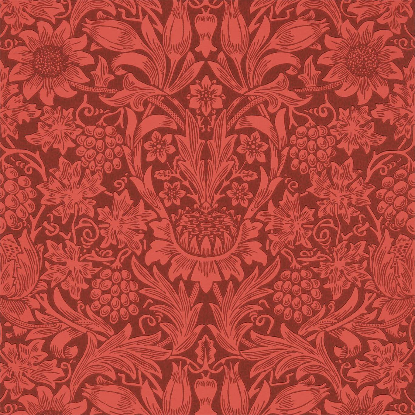 Sunflower - Chocolate/Red