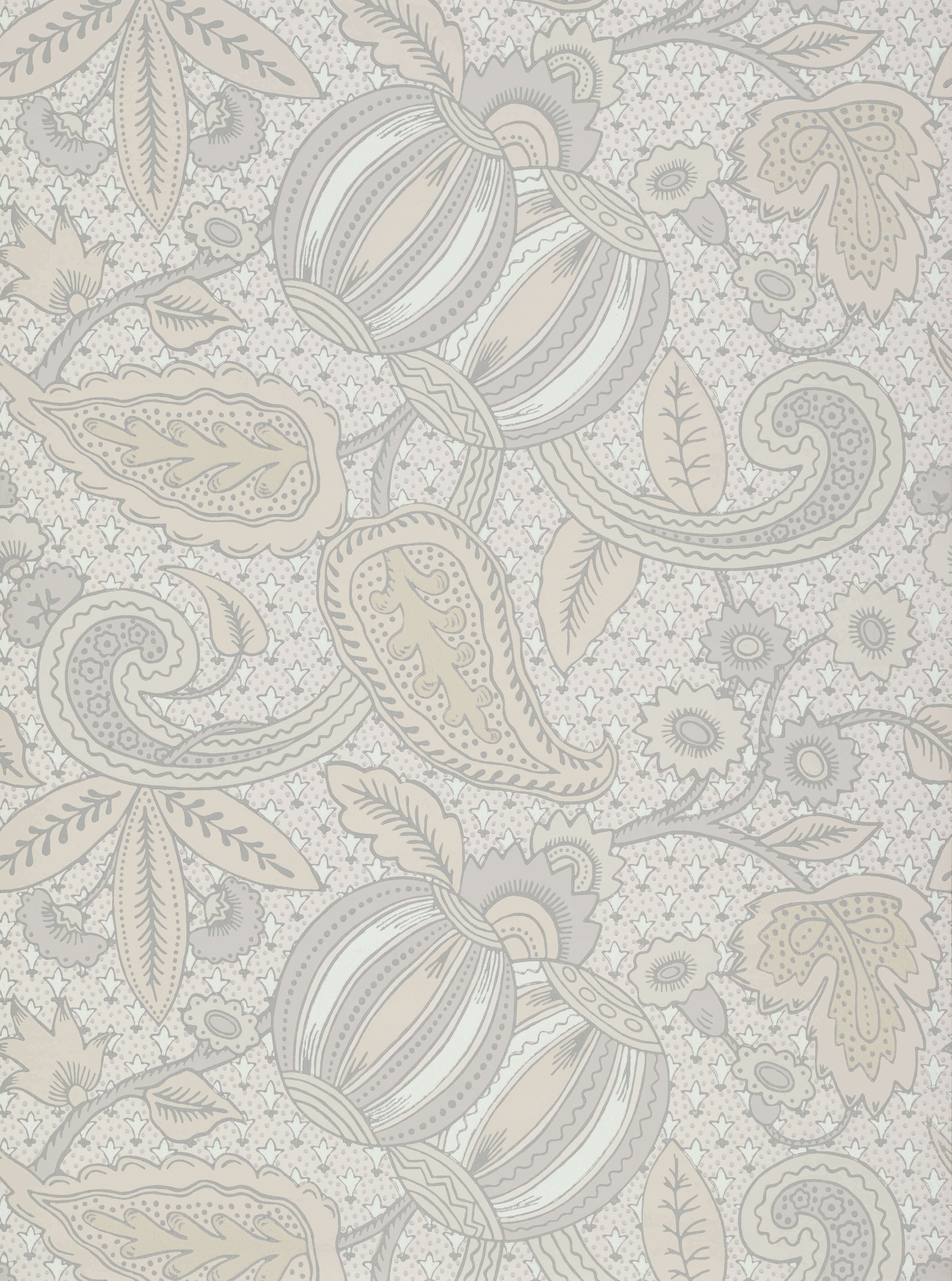 Pomegranate - Grey Scale