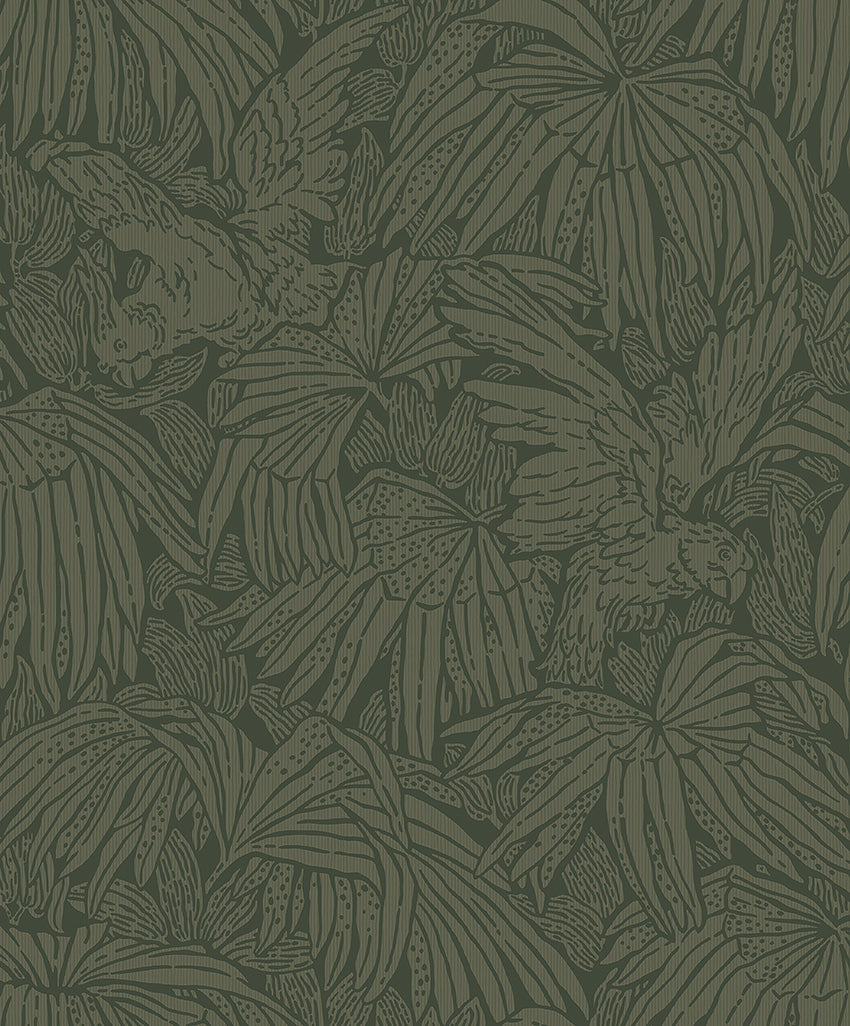Hidden Parrot - Green