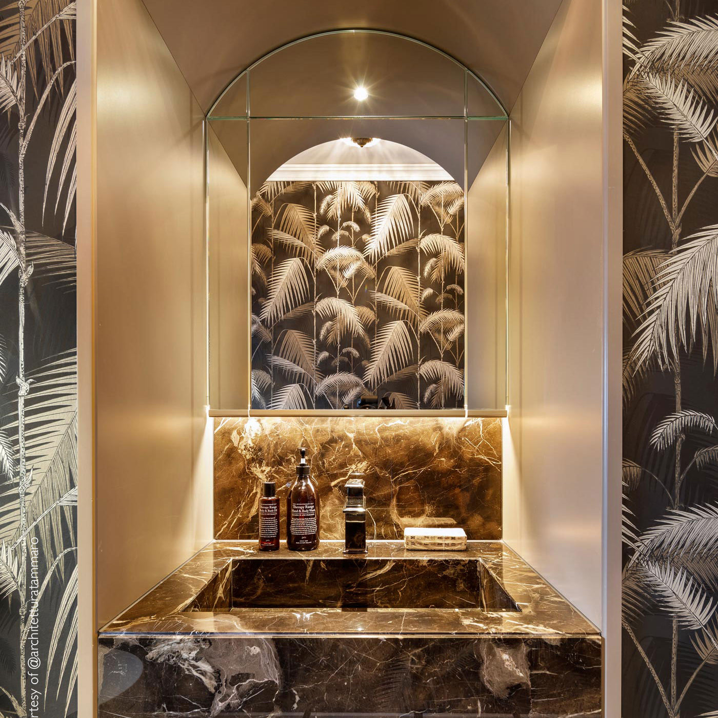 Palm Jungle - Gilver & Charcoal