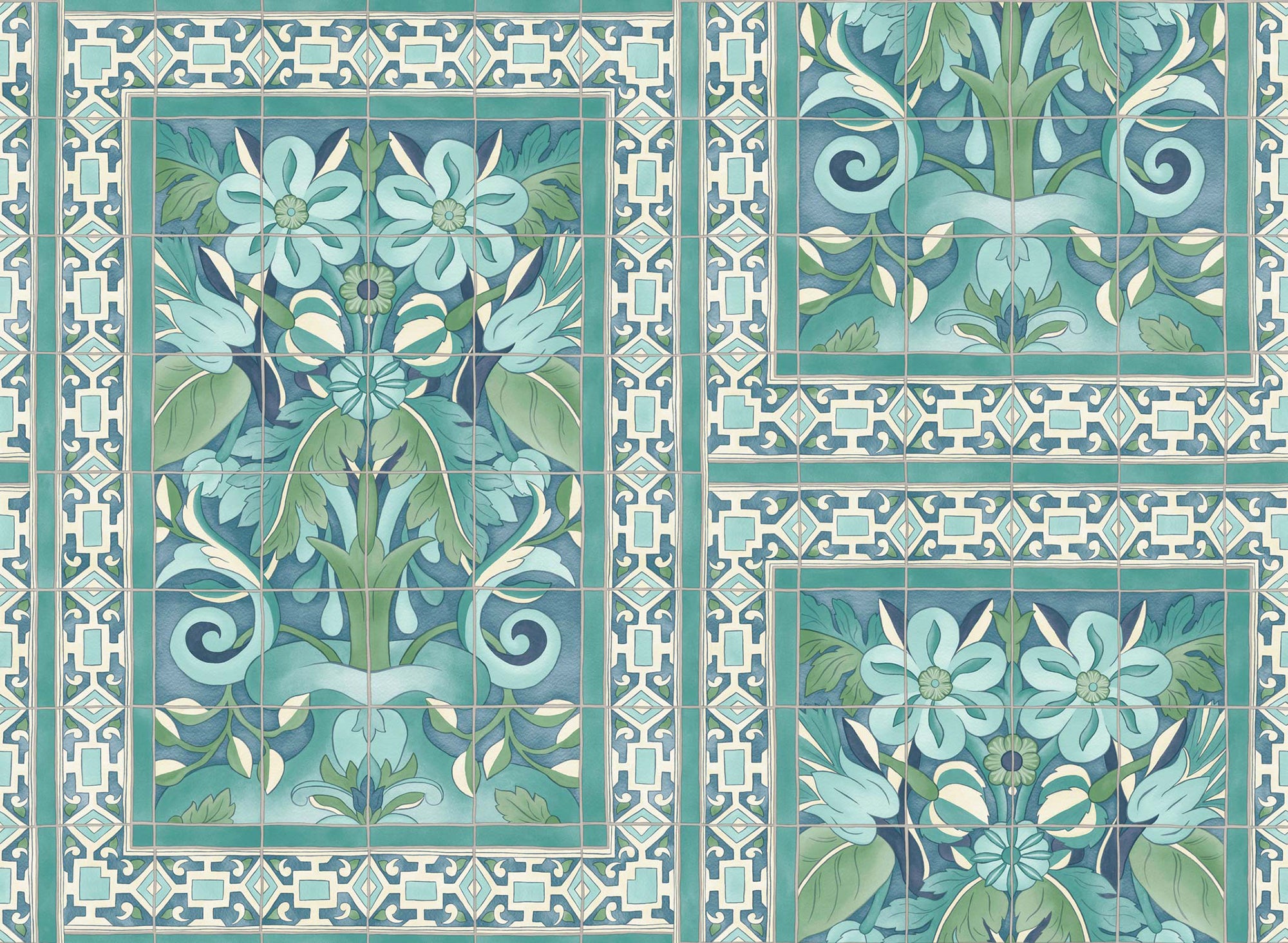 Triana - Canary Yellow & China Blue