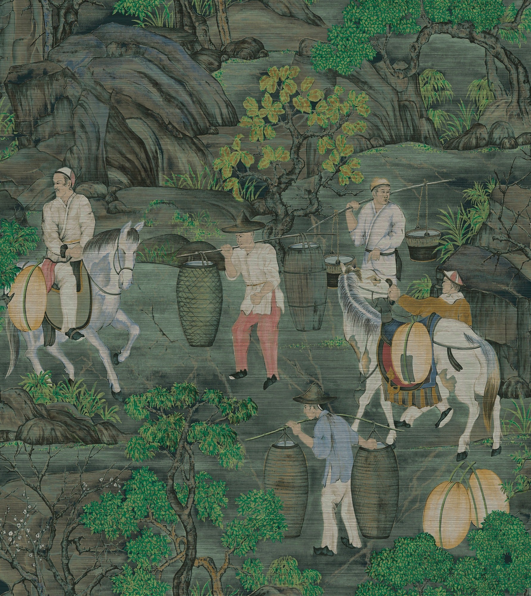 Toile de Tibet - Moss