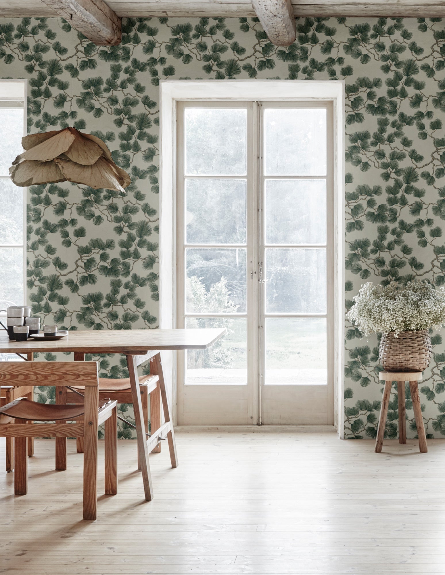 Pine - Green - Tapetprøve