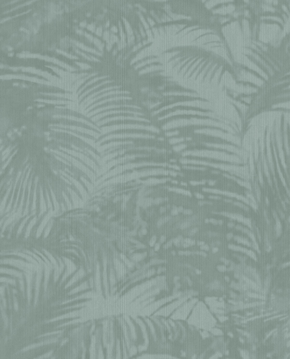 Blurry Palm Leaves - Blue