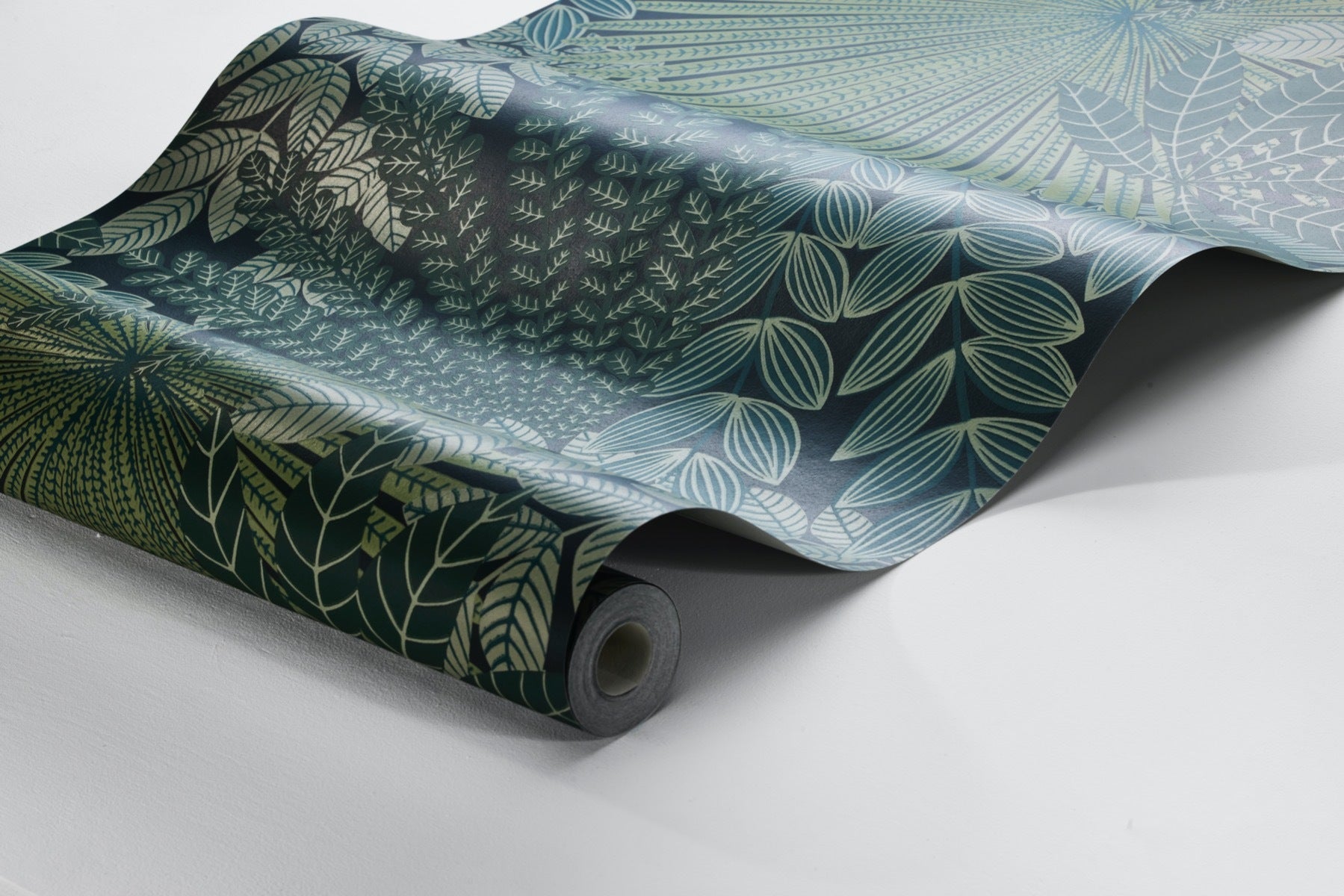 Velvet Leaves - Dark Green