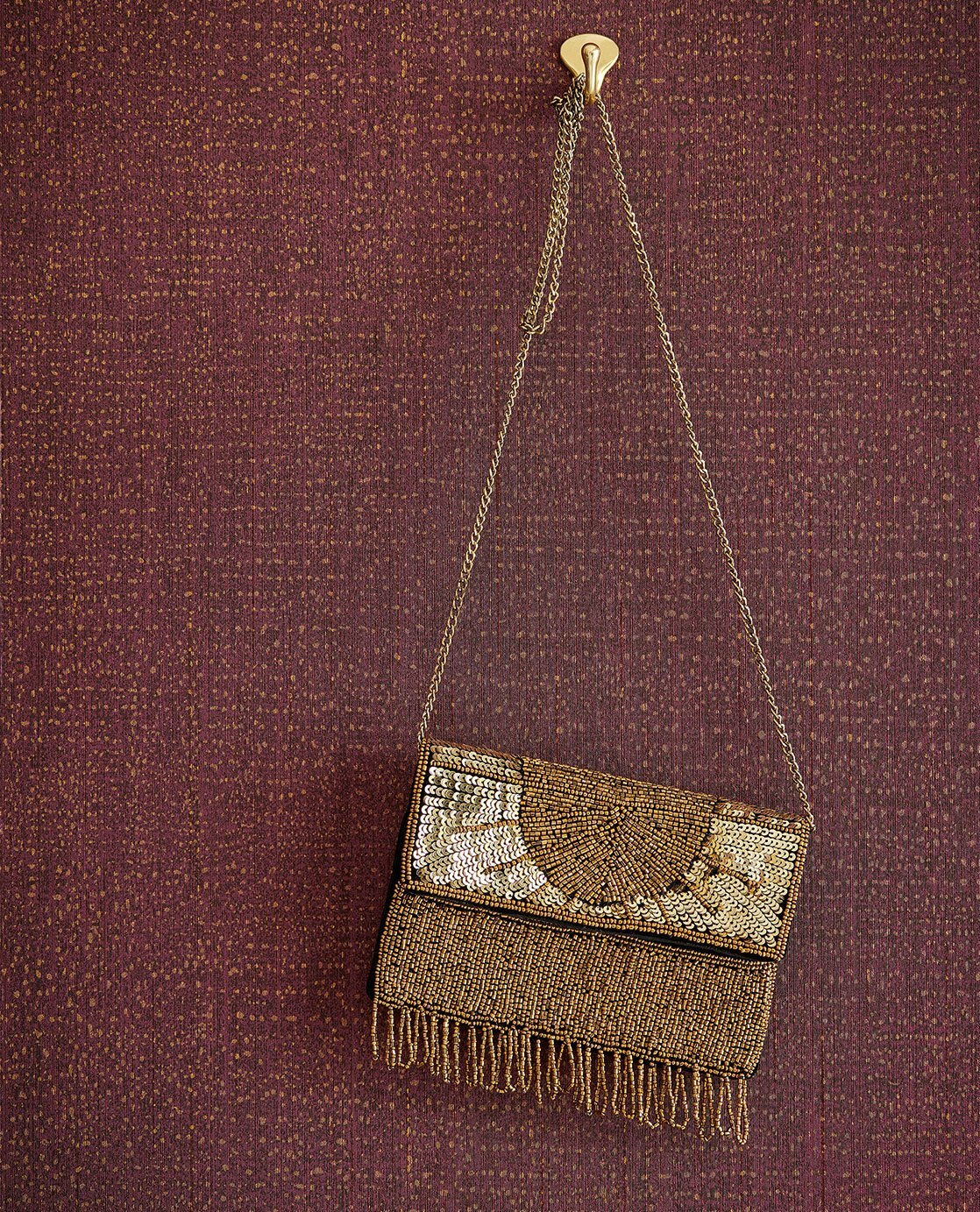 Dotted Texture - Bordeaux