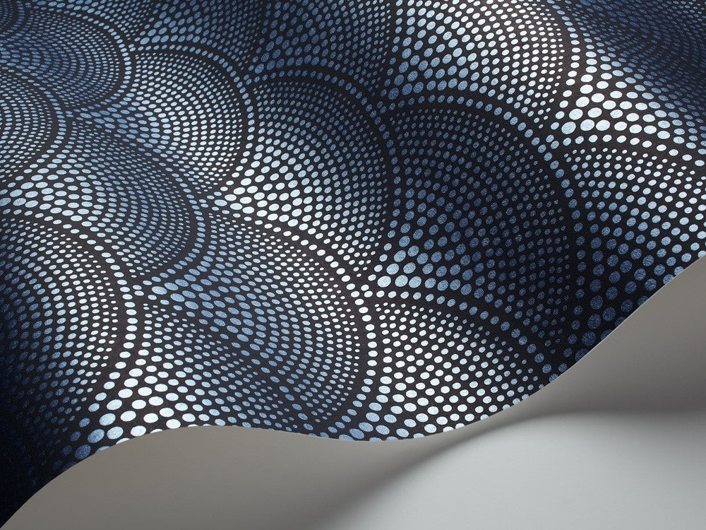 Feather Fan - Blue