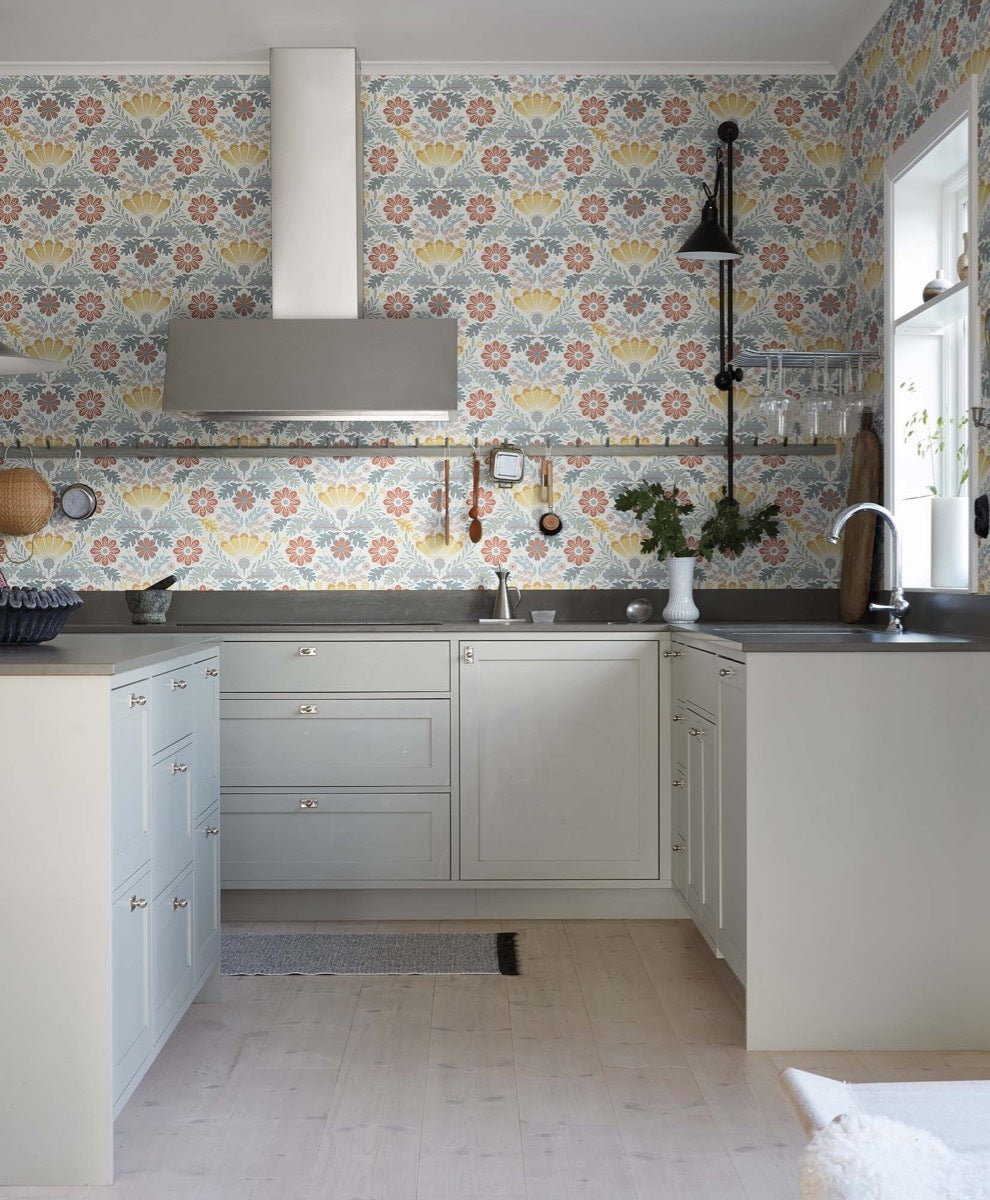 Klockrike - Creme & Red