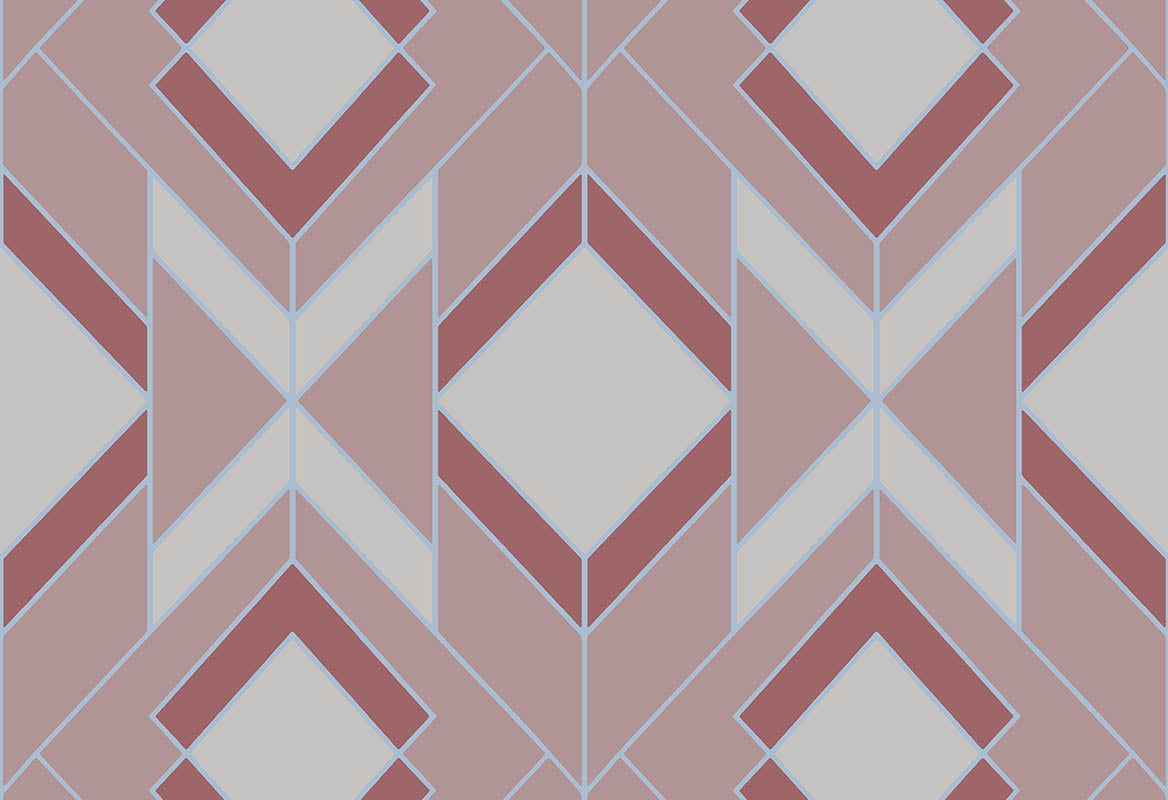Tinted Tiles - Helix - Rose