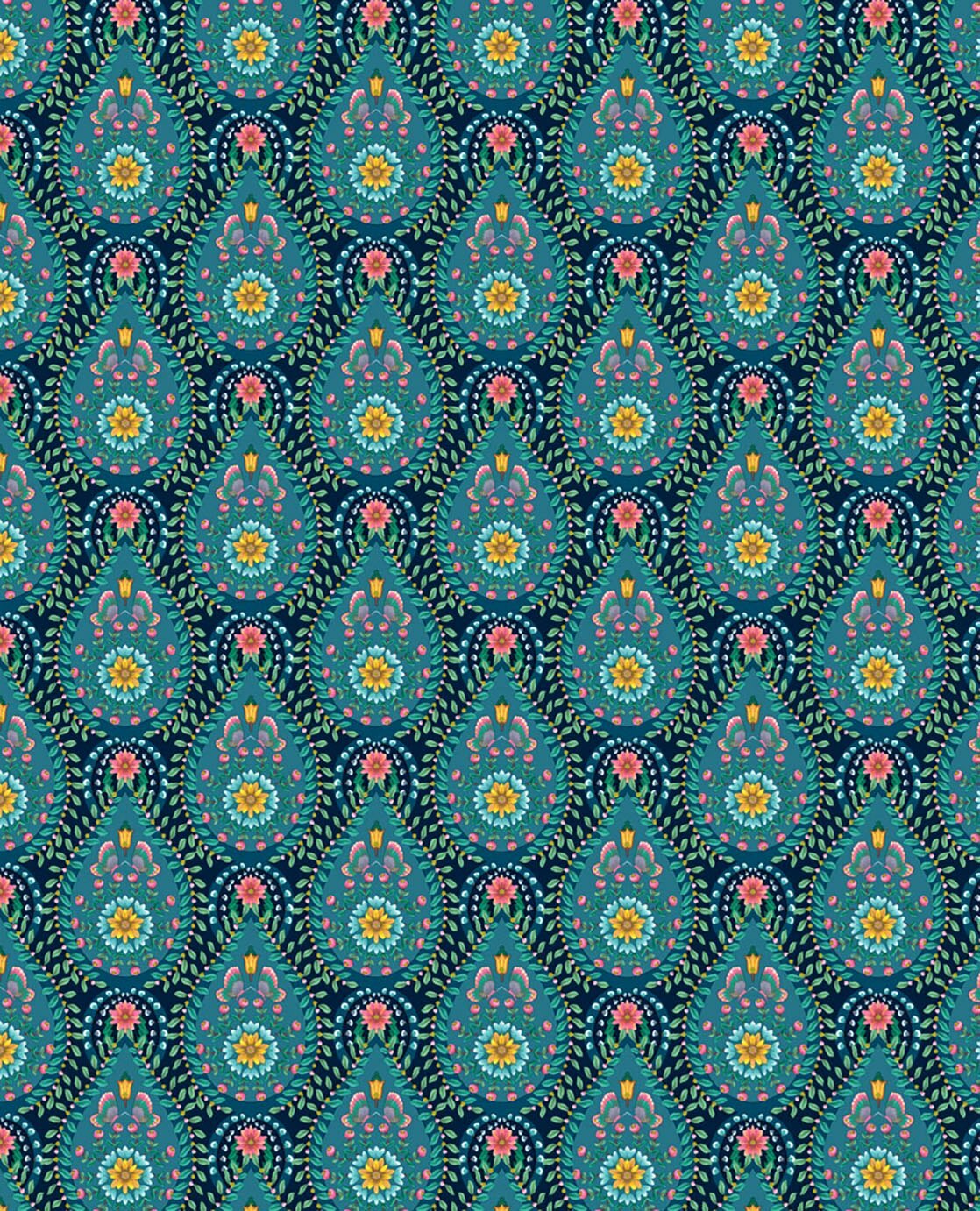 Raindrops - Dark Blue