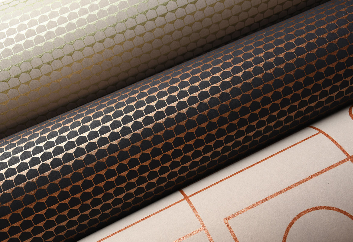 Tinted Tiles - Blend - Copper & Black