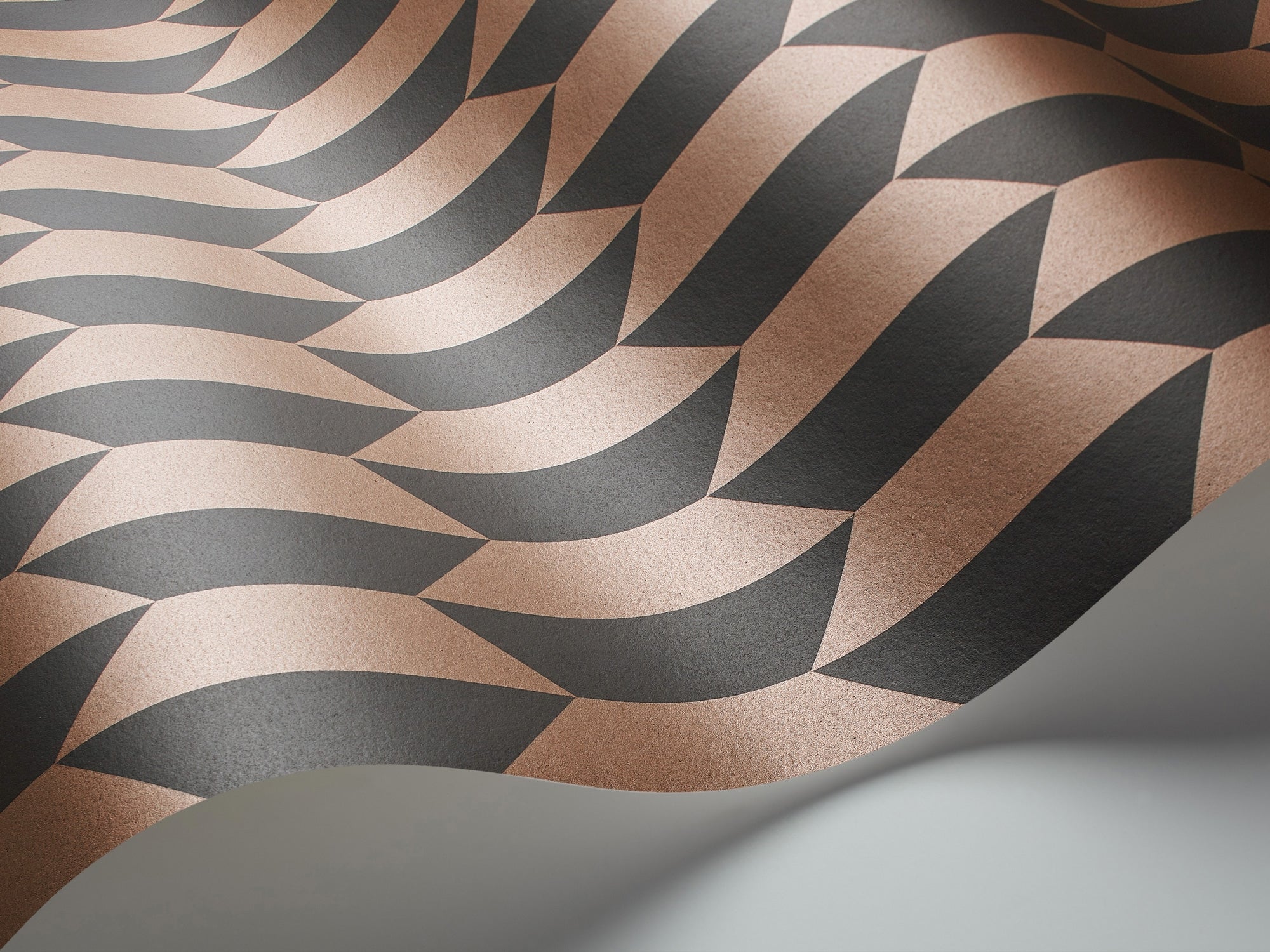 Petite Tiles - Charcoal & Bronze