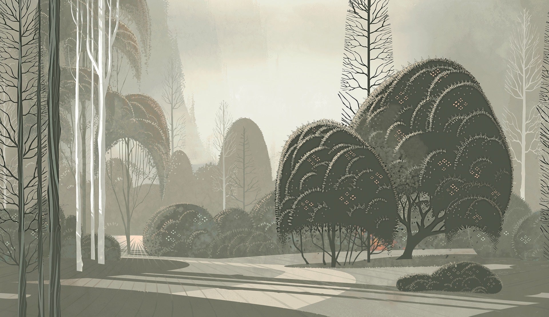 Le jardin mystique - Dove