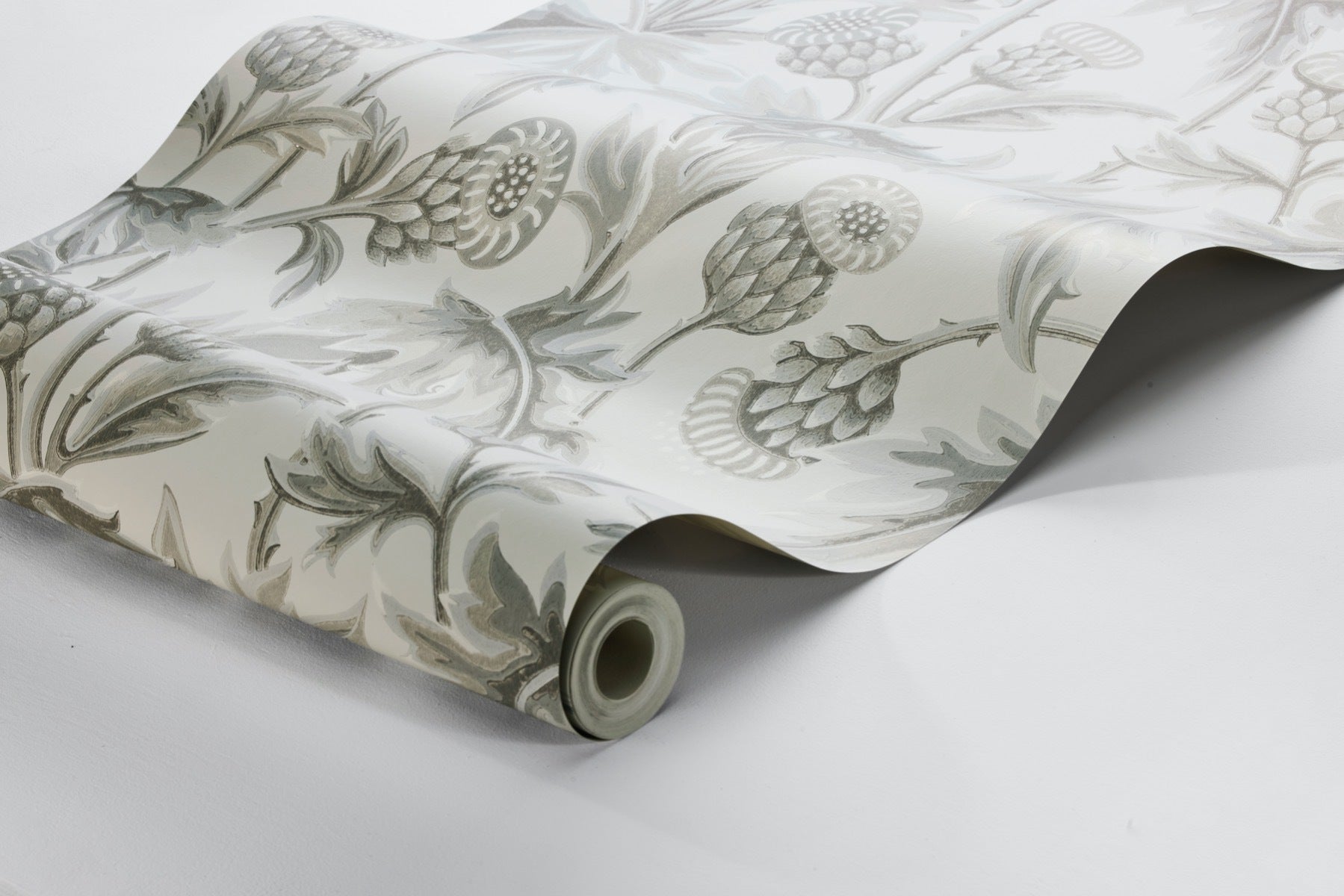 Treasured Thistle - Grey & Greige