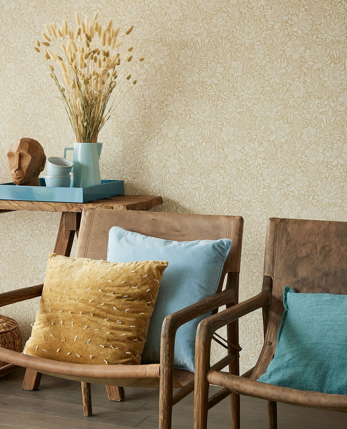 Vintage Flowers - Beige