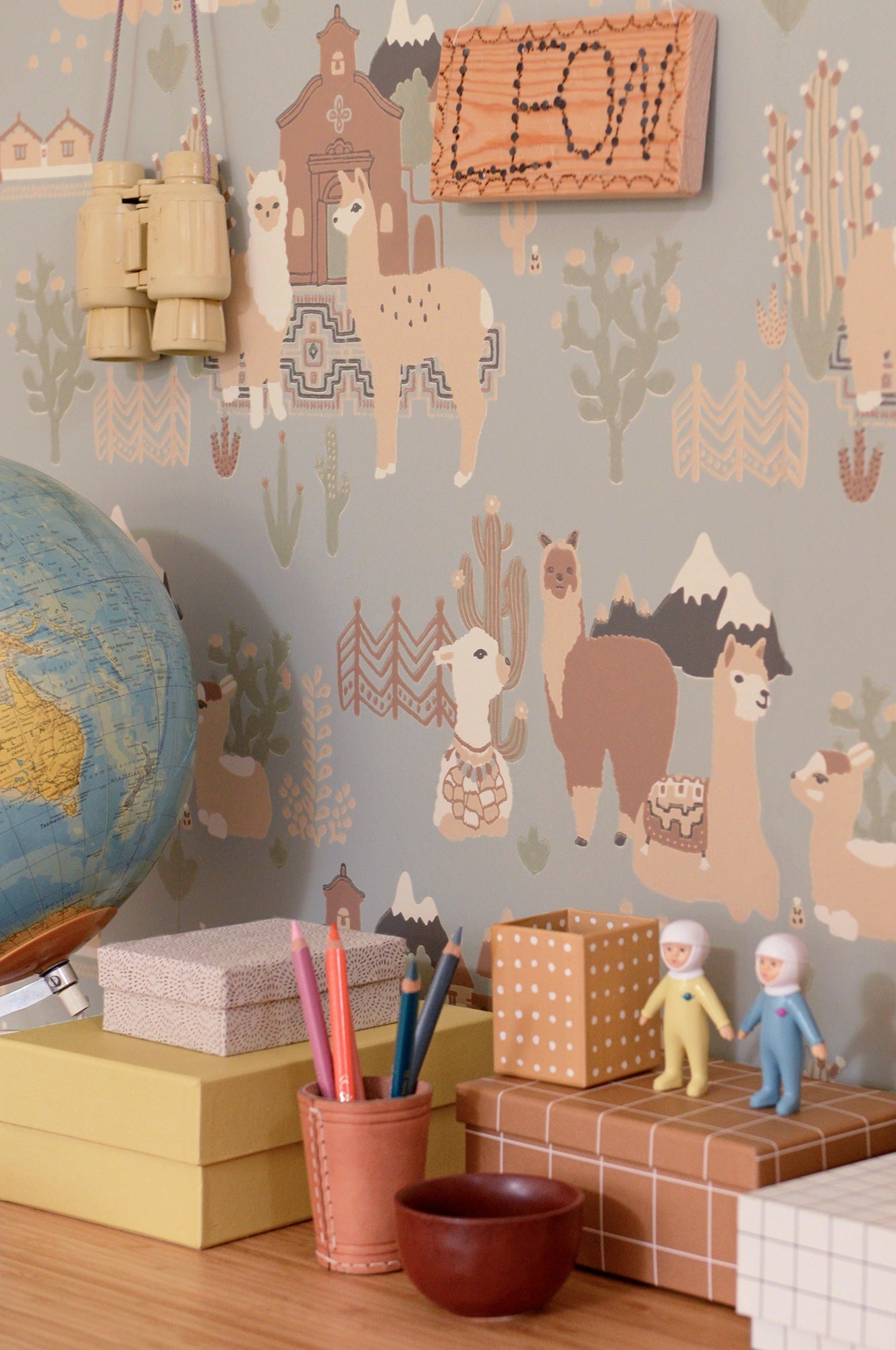 Lama Village - Afternoon Blue