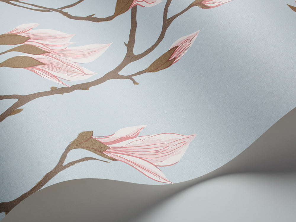 Magnolia - Rose on Sky Blue
