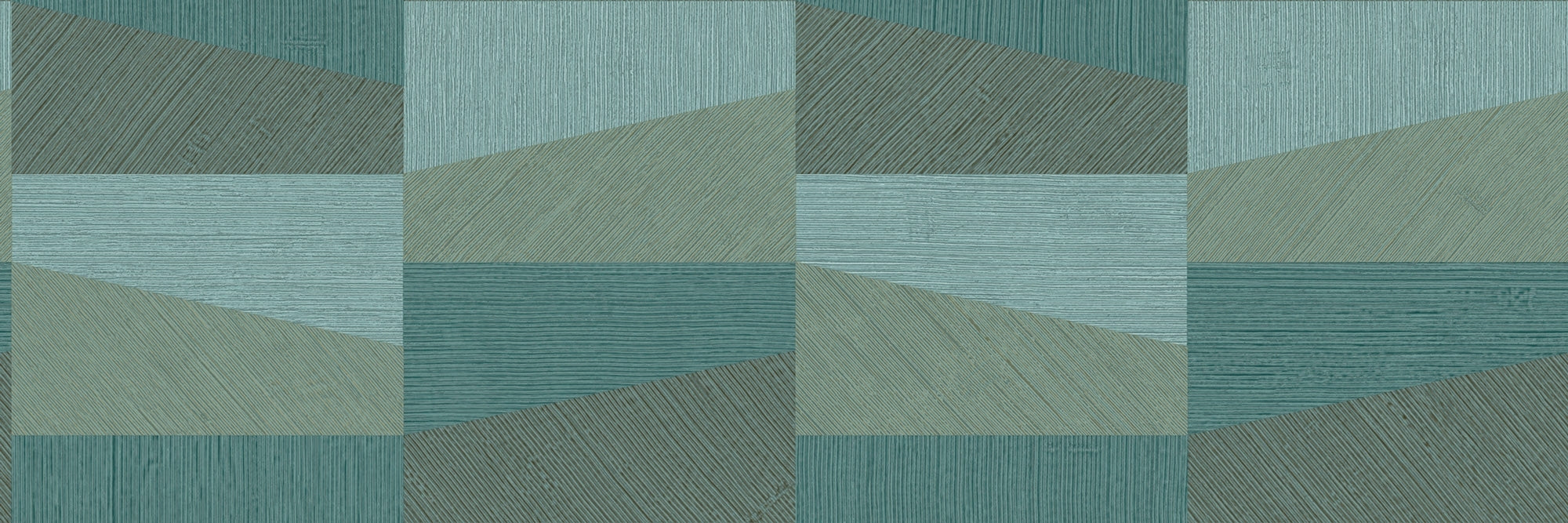 Polygon - Blue & Green