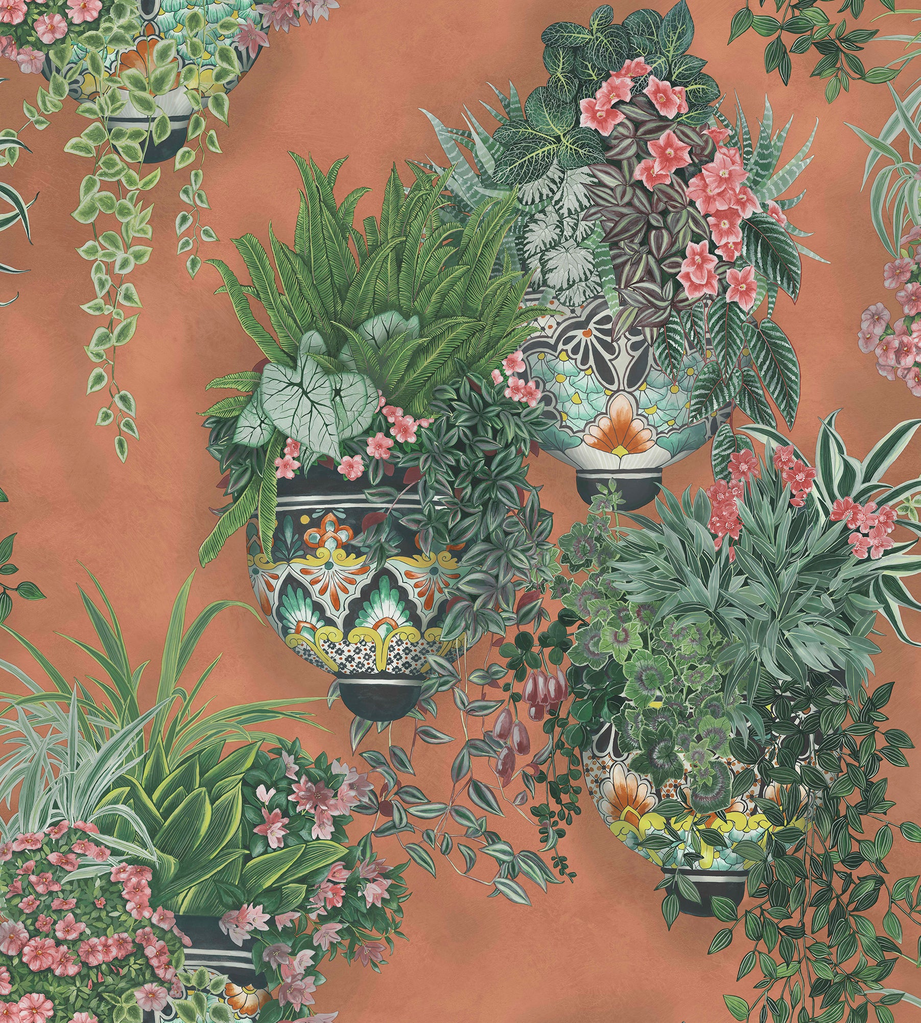 Talavera - Rose & Spring Greens