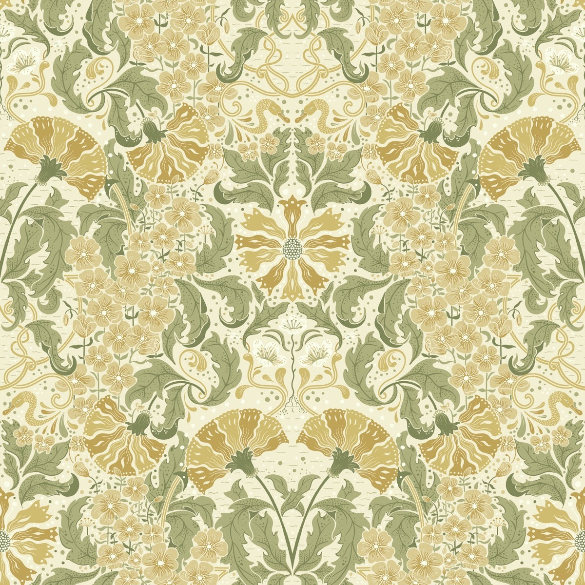 Öjvind - Green/Mustard
