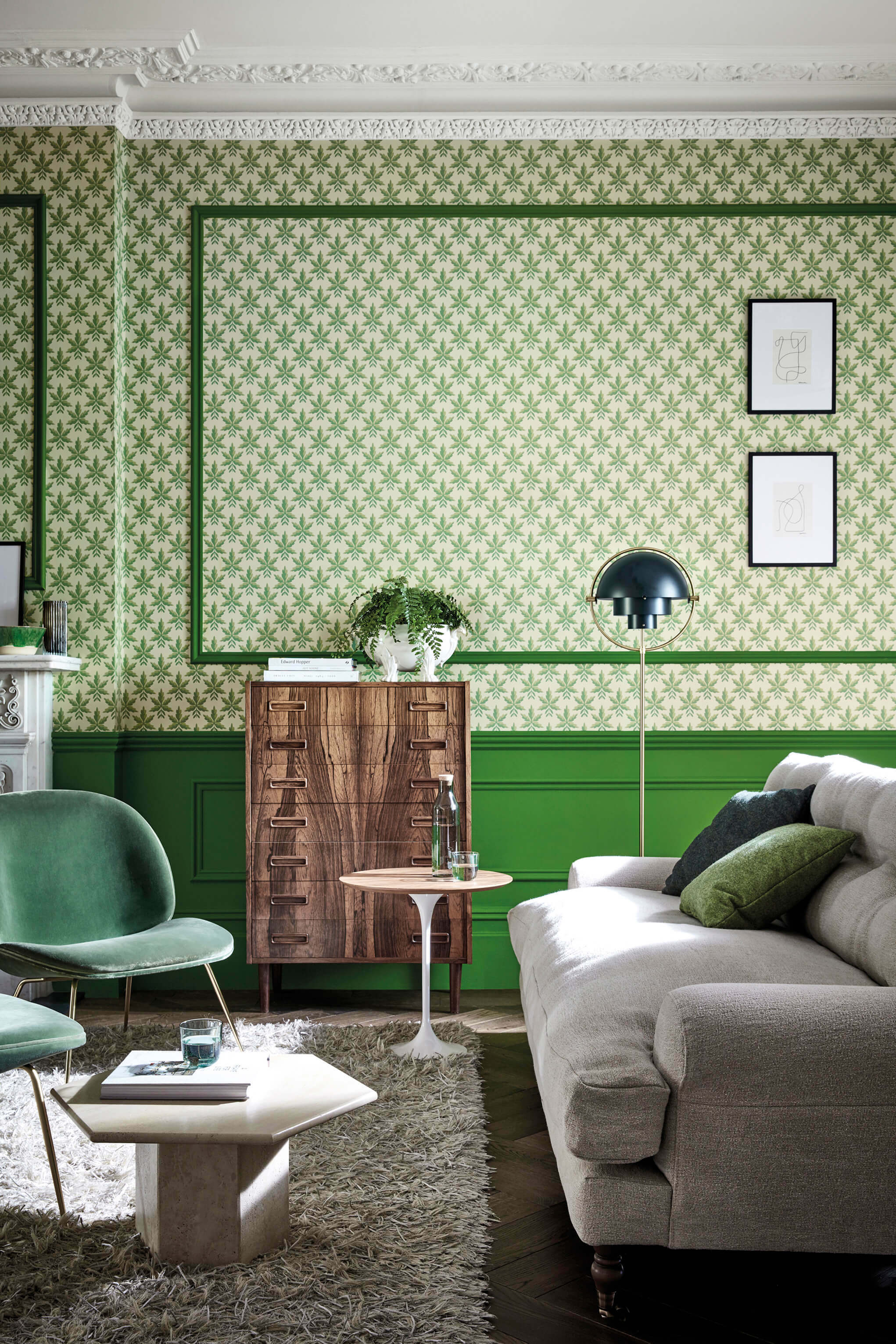 Little Greene Tapetprøve