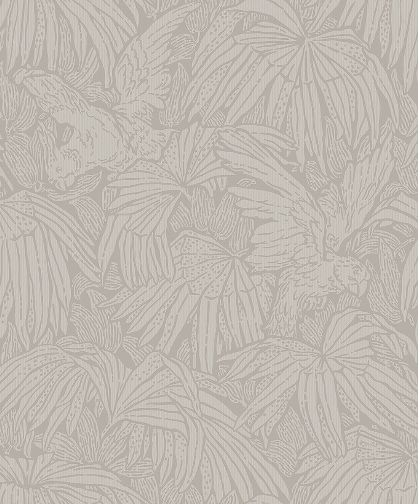 Hidden Parrot - Greige
